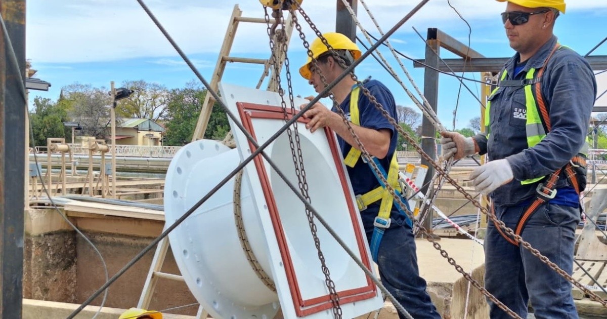 ASSA invierte $1.075 millones en renovar la planta potabilizadora de Rosario