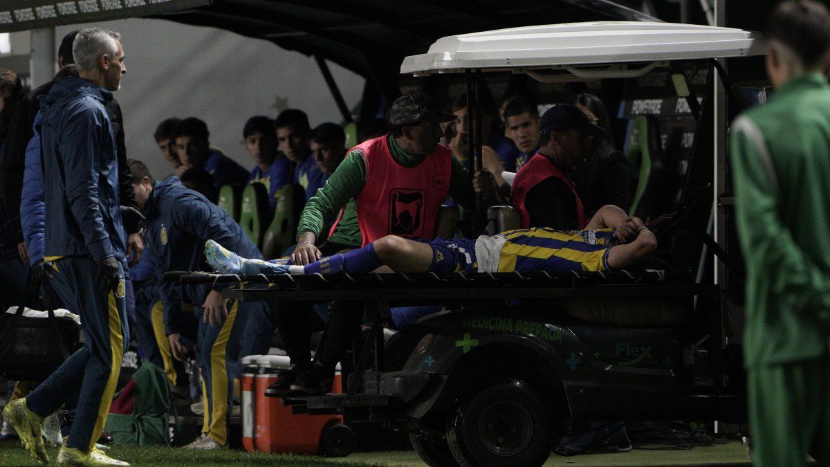 Central: Gaspar Duarte, rotura de ligamento cruzado y menisco en Rosario