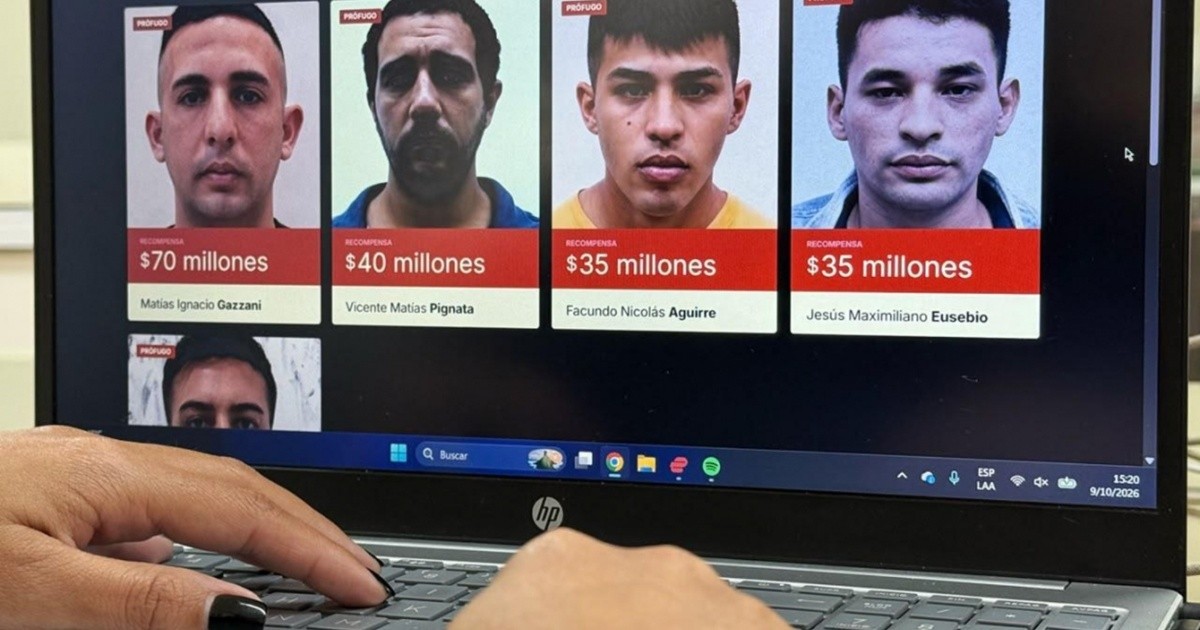 Santa Fe renovó la web de buscados: $92 millones en recompensas