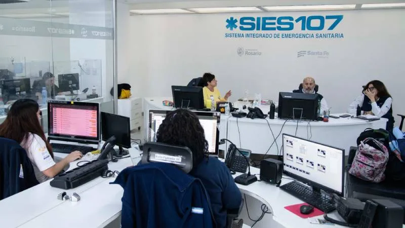 Rosario lanza atención 24 horas en el 107 para prevención del suicidio
