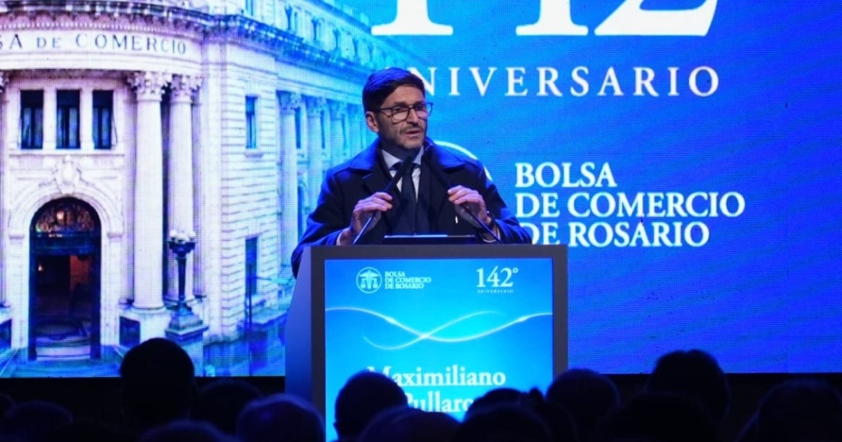 Pullaro reclamó eliminar retenciones en la Bolsa de Rosario: 
