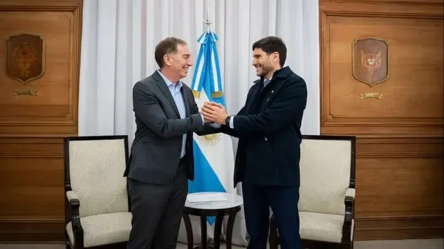 Pullaro y Santilli en Casa Rosada: deuda previsional y rutas en Santa Fe